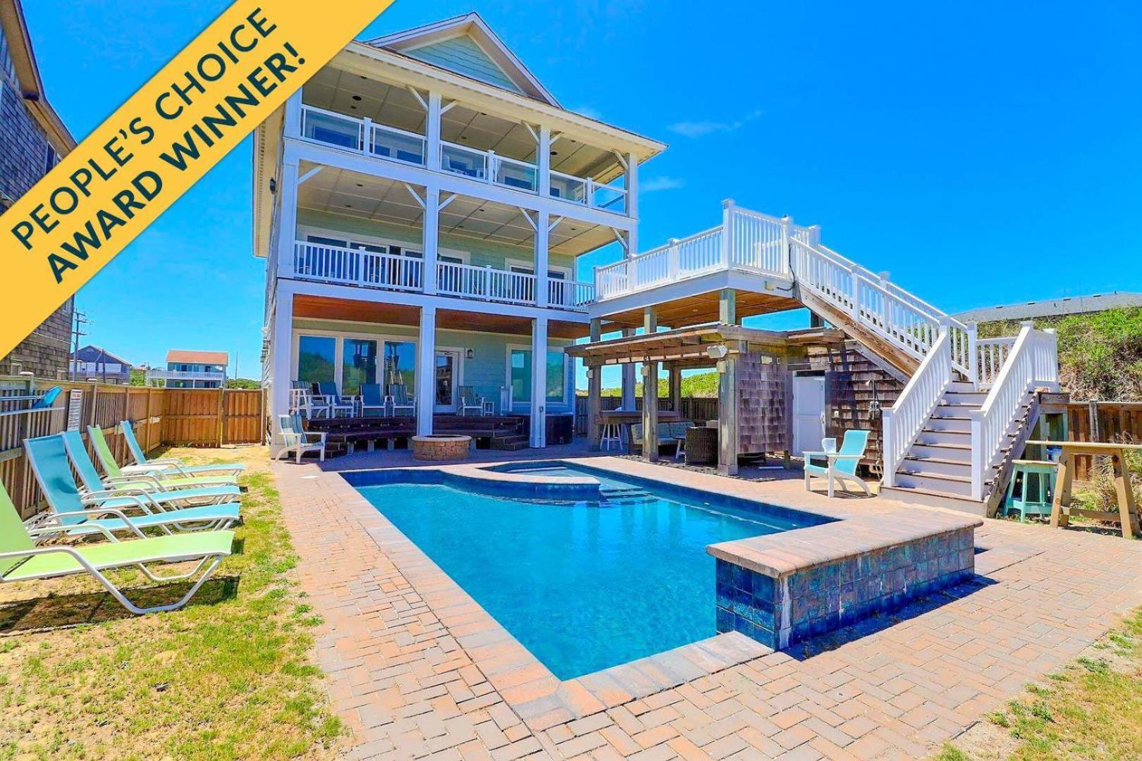6007 Happy Sol Oceanfront Heatable Pool Βίλα Nags Head Εξωτερικό φωτογραφία